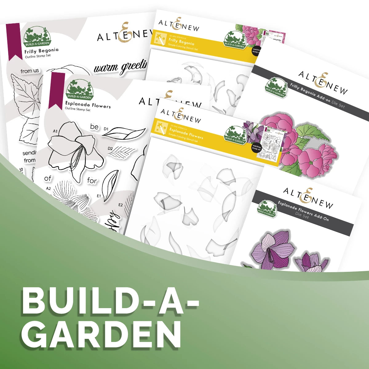 Altenew Build-A-Garden: Morning Asters – MarkerPOP