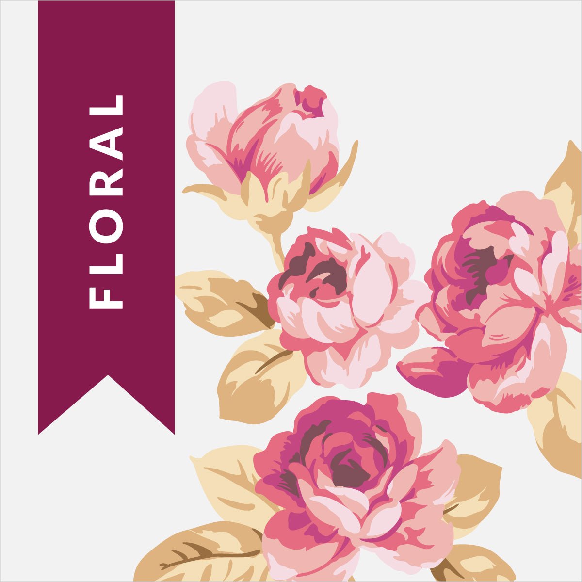 Spring Flower Pottery Stamp, Lot of Flower Designs, Multiple sizes, Ea – De  La Design
