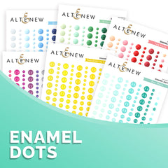 Enamel Dots & Sparkles
