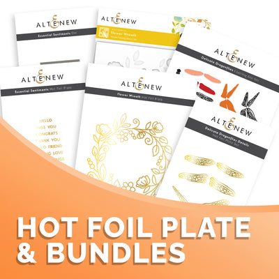 The Best Hot Foil Plate & Bundles for Crafting!