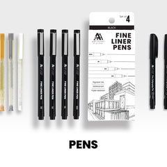 Pencils, Pens, & Markers