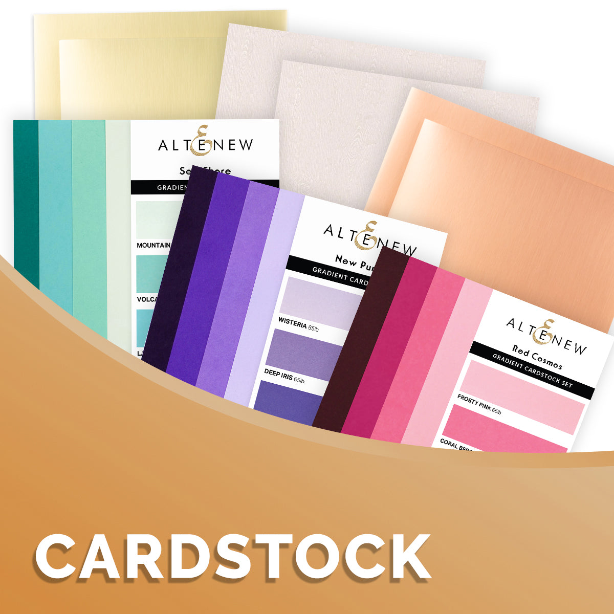 New Purple & Summer Afternoon Gradient Cardstock Bundle – Altenew