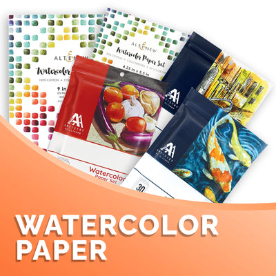 High Quality Watercolor Papers for Painting, Cardmaking, Paper Crafting & More!