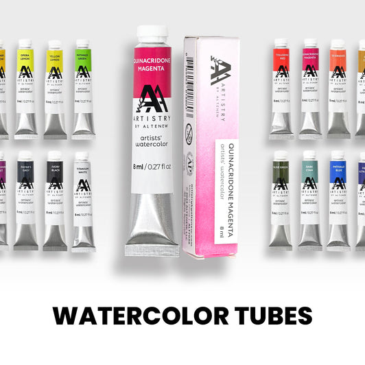 Vibrant Watercolor Tubes for Easy Painting, DIY Crafts, & More!