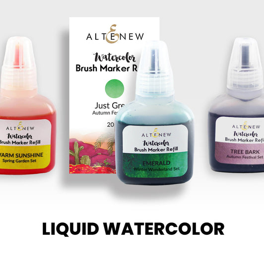 Bright and Bold Liquid Watercolors