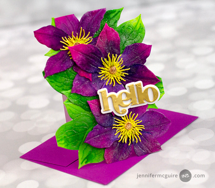 Craft-A-Flower: Clematis Layering Die Set - Altenew