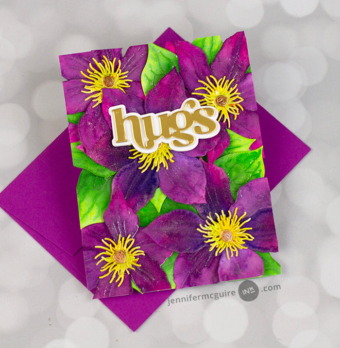 Craft-A-Flower: Clematis Layering Die Set - Altenew