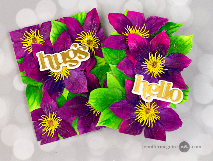 Craft-A-Flower: Clematis Layering Die Set - Altenew