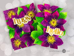 Craft-A-Flower: Clematis Layering Die Set - Altenew