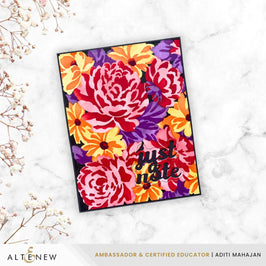 Flower Bed Layering Stencil Set (6 in 1) - Altenew