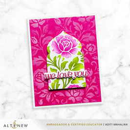 Chateau Blooms Stencil Set (2 in 1) - Altenew