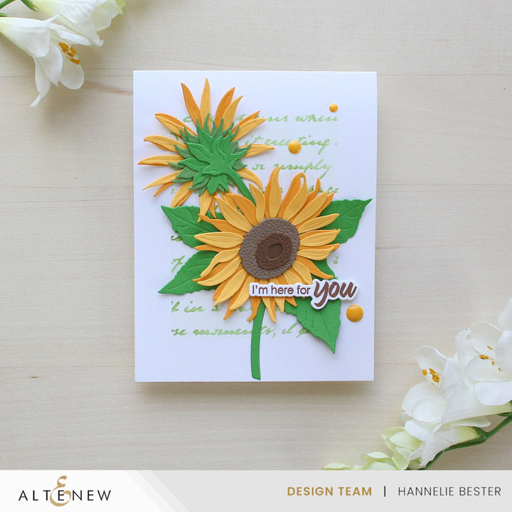 Craft-A-Flower: Sunflowers Layering Die Set