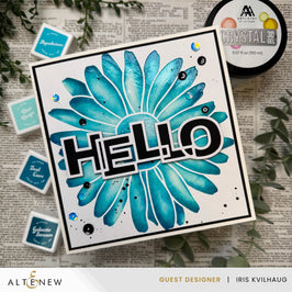Outlined Hello Die Set - Altenew