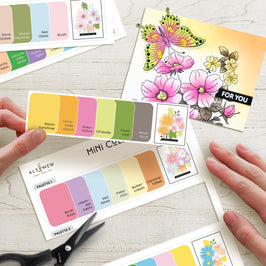 Free Printable Color Palette for Cardmaking | 12 Altenew Ink Color Combinations - Altenew