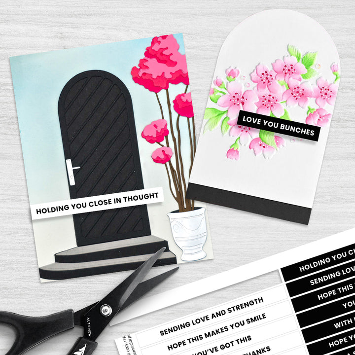 Free Printable Sentiments Strips for Cardmaking | 24 Ready-to-Use Greetings - Altenew