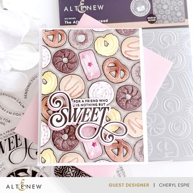 Craft Your Life Project Kit by Altenew featuring an Afternoon Spread embossing folder with intricate floral and geometric designs.