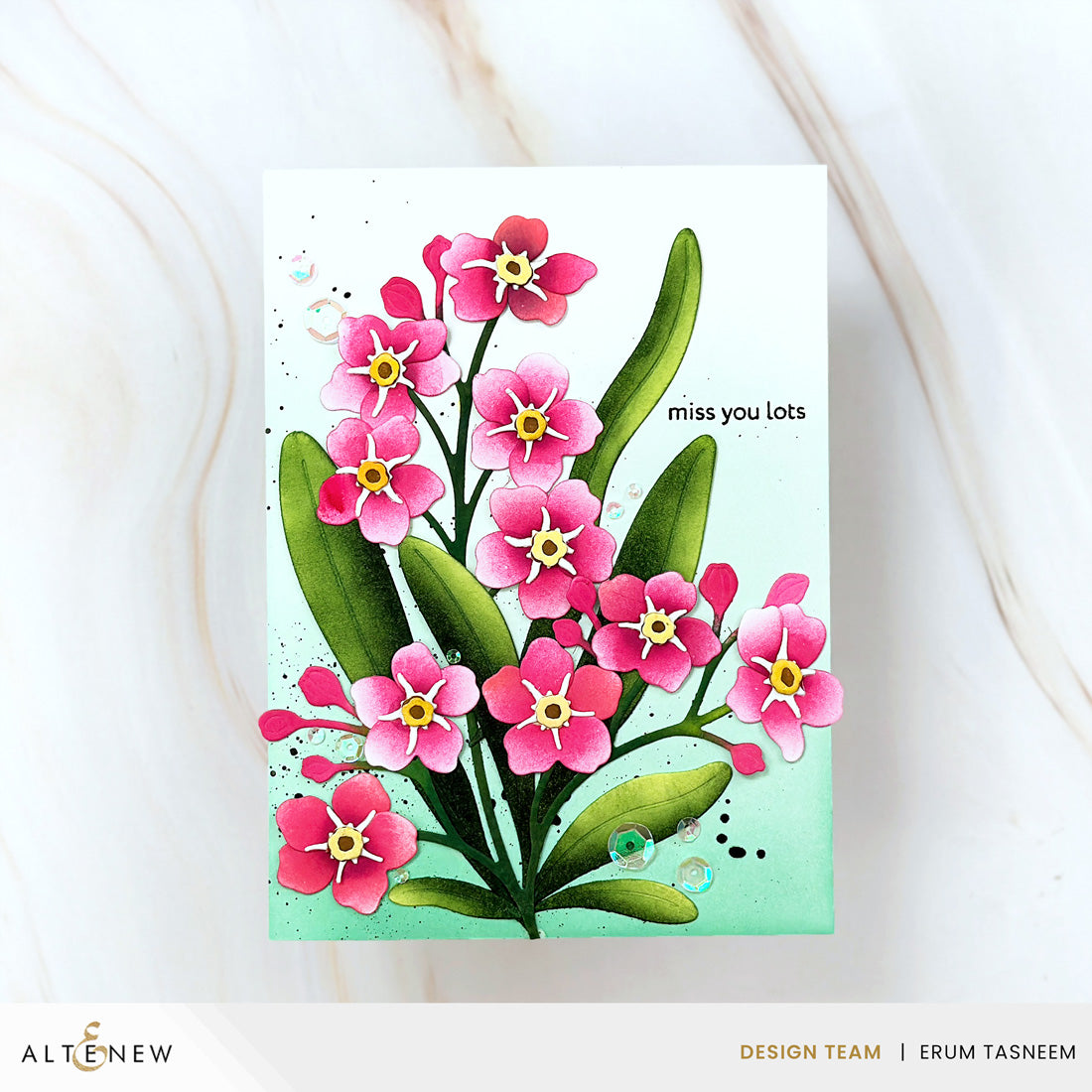 Craft-A-Flower: Forget-Me-Not Layering Die Set | Altenew