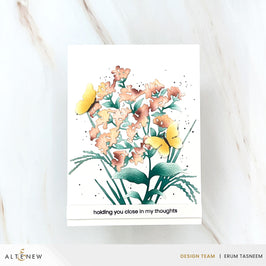 Altenew Creative Cuts Tranquil Meadow die set featuring intricate floral and meadow designs for card making and paper crafts.