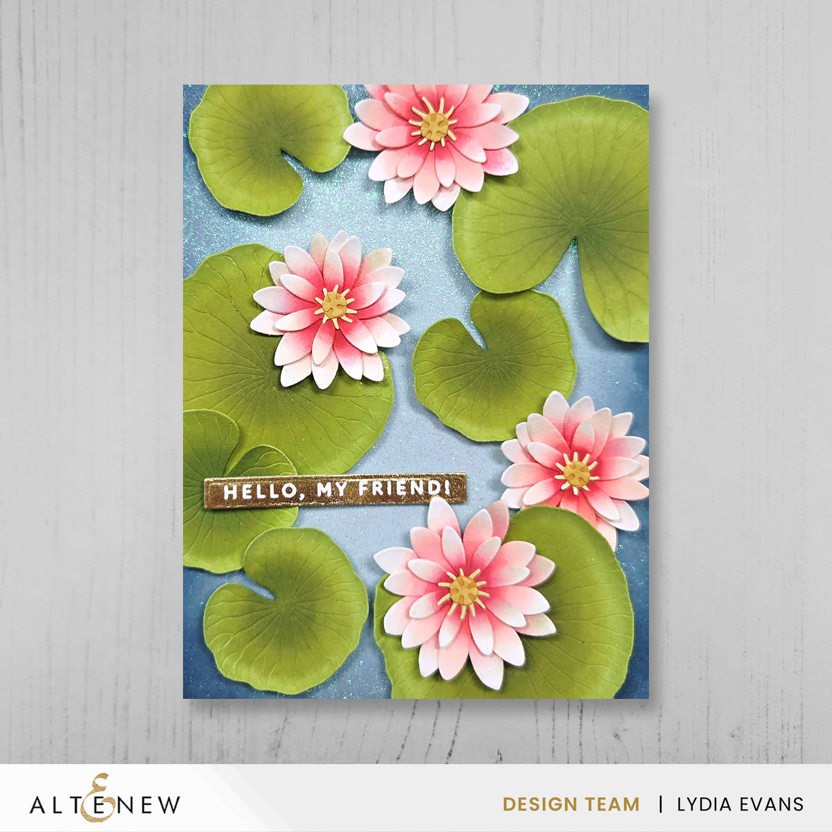 Pond Lilies Layering Die Set | Altenew