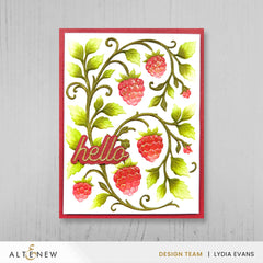 Raspberry Bliss 3D Embossing Folder