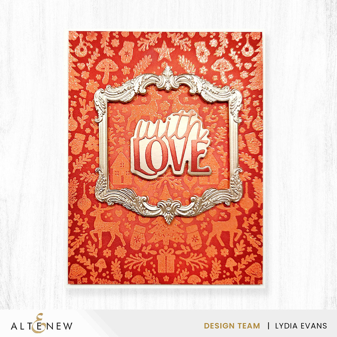 Decorative Frames 3D Embossing Folder & Die Set