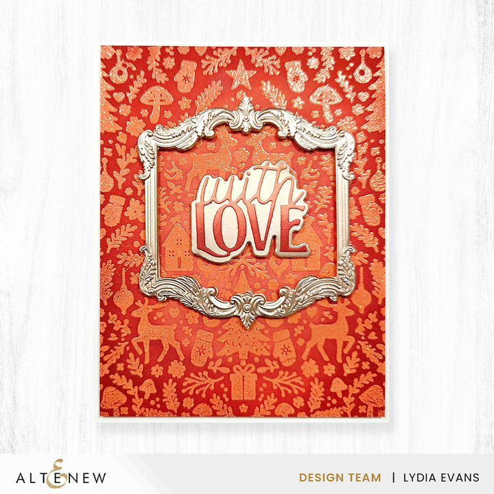 Decorative Frames 3D Embossing Folder & Die Set