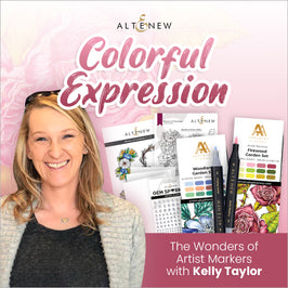 Colorful Expression: The Wonders of Artist Markers with Kelly Taylor - Altenew