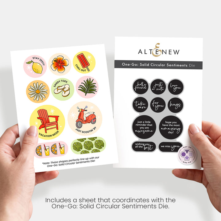 2-in-1 Printable A2 Backgrounds & Stickers (Summer Edition)