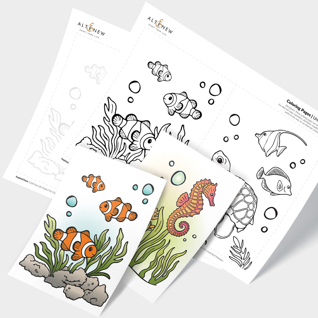 Printable Under The Sea Coloring Pages