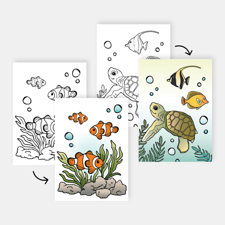 Printable Under The Sea Coloring Pages