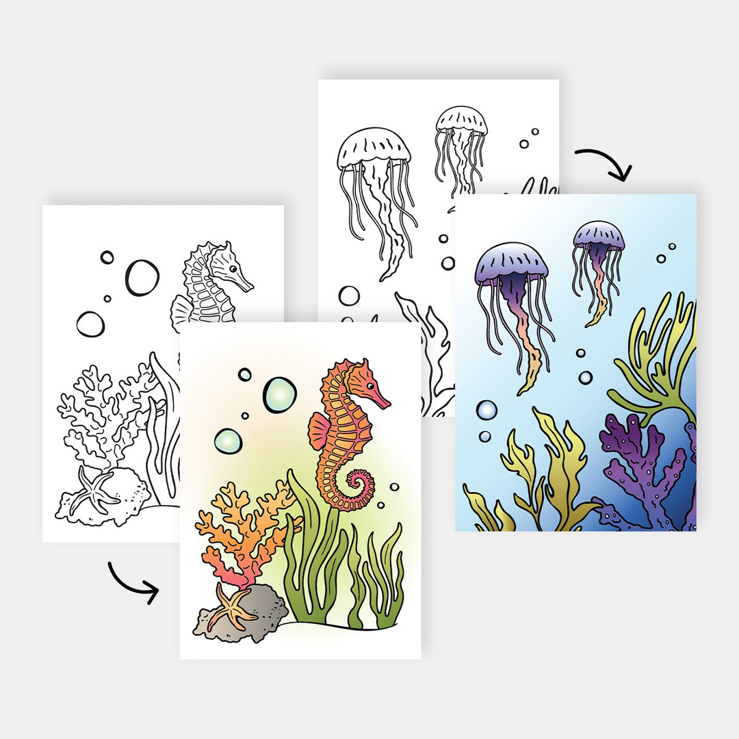 Printable Under The Sea Coloring Pages