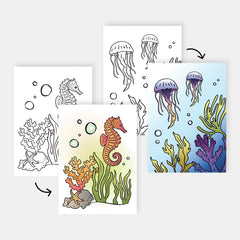 Printable Under The Sea Coloring Pages