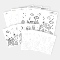 Printable Under The Sea Coloring Pages