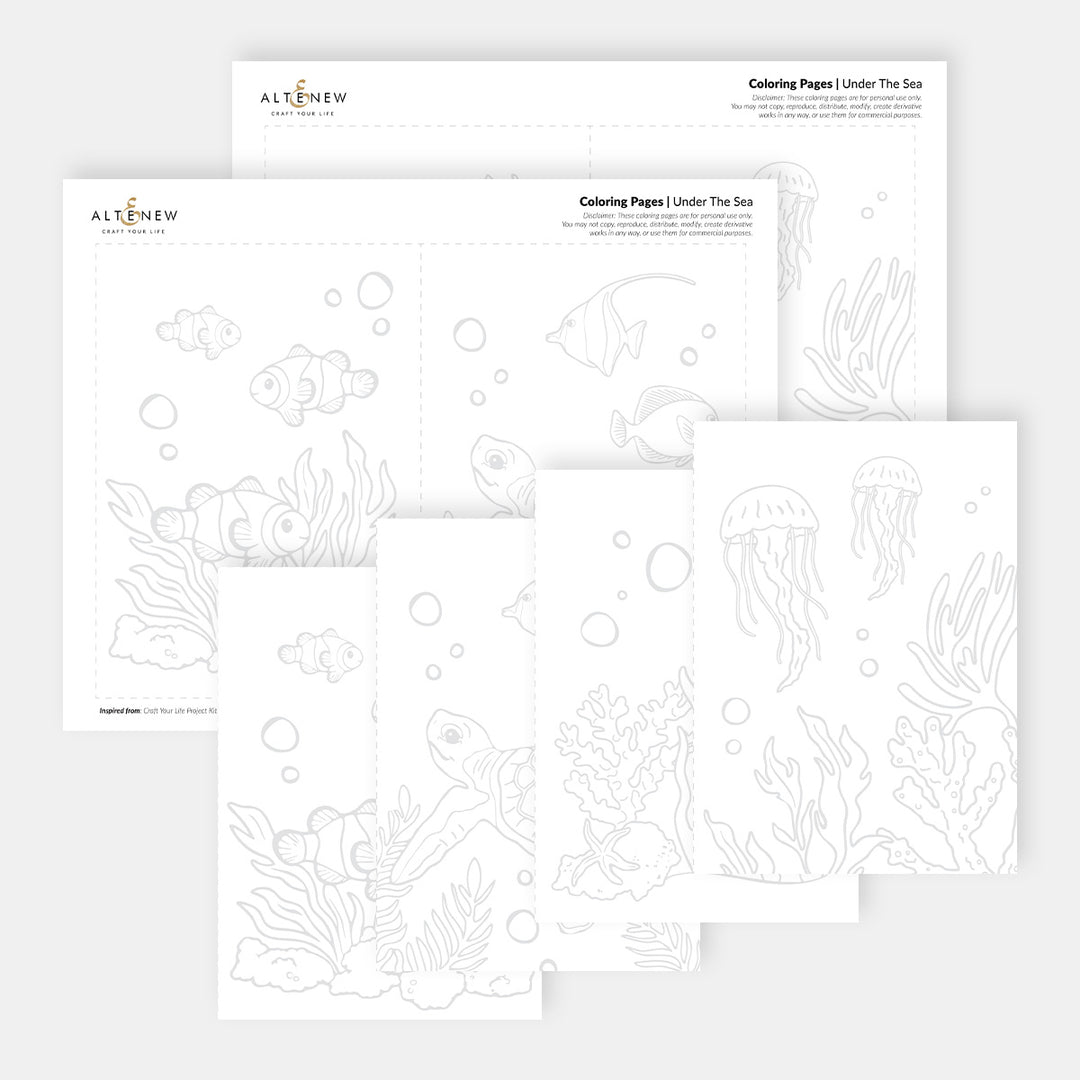 Printable Under The Sea Coloring Pages