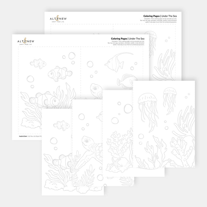 Printable Under The Sea Coloring Pages