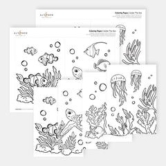 Printable Under The Sea Coloring Pages