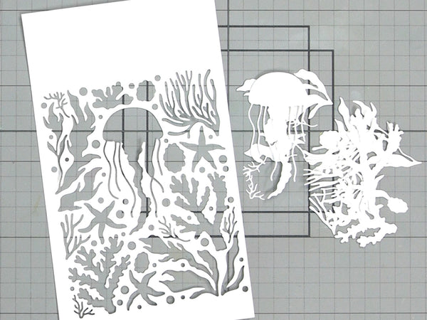Keep both positive and negative die-cuts.