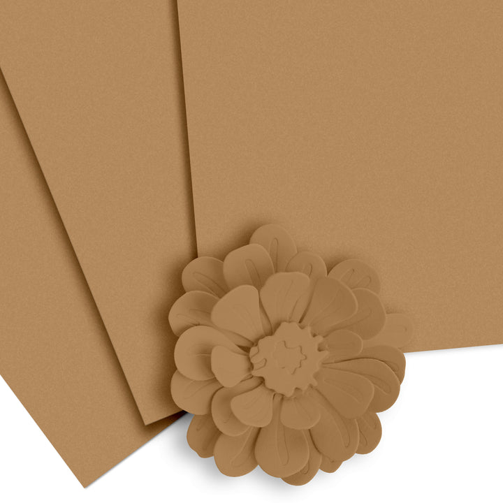 Crafty Necessities: Sicilian Amber Cardstock (10 sheets/set)