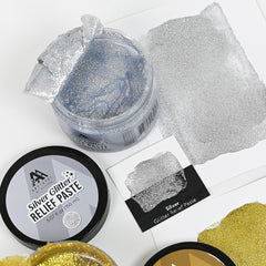 Silver Glitter Relief Paste - Altenew