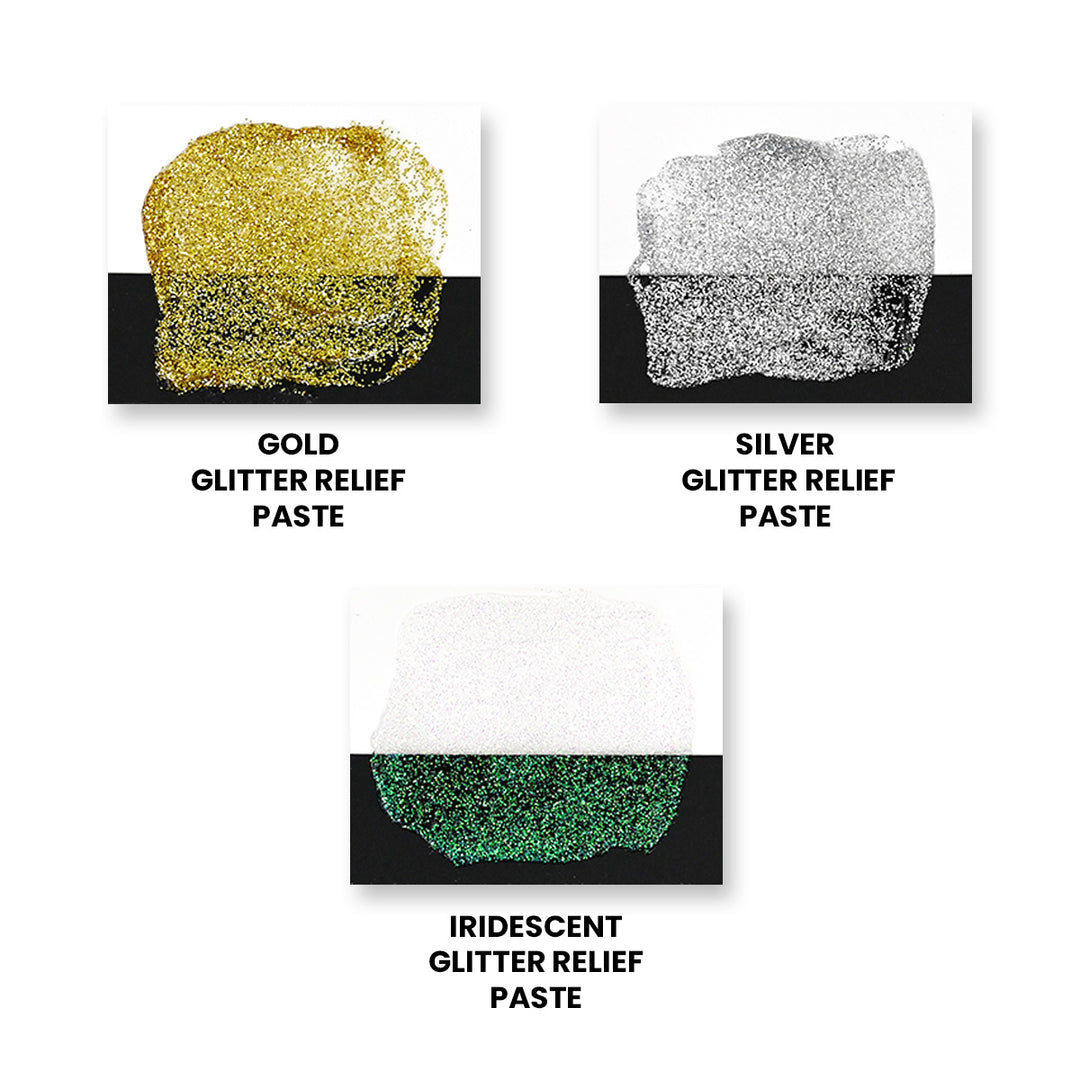 Silver Glitter Relief Paste - Altenew