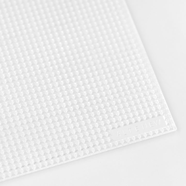 The Original Sticky Coaster: 4" x 4" (Classic Grid)