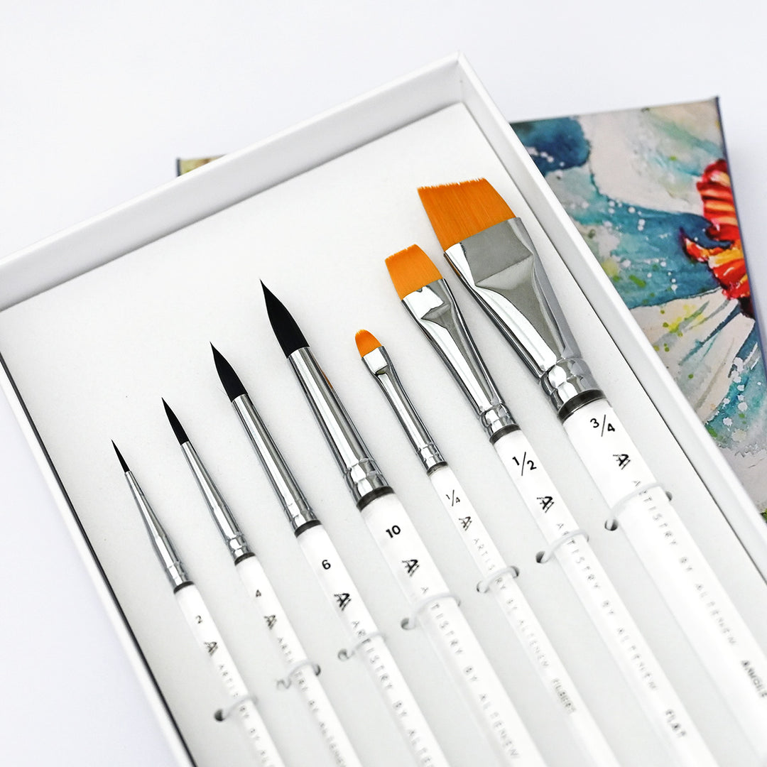 Artists’ Watercolor Foundation Brush Set