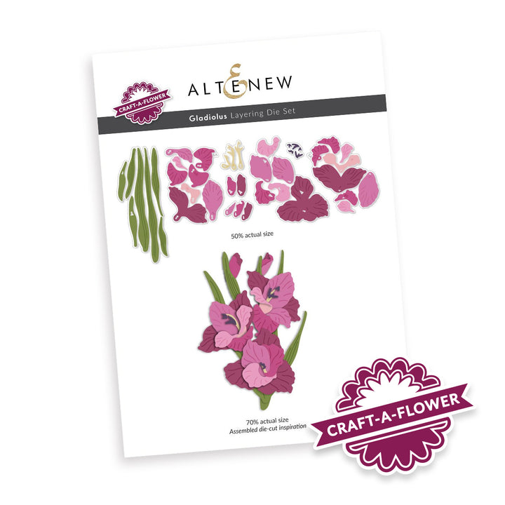 Craft-A-Flower: Gladiolus Layering Die Set
