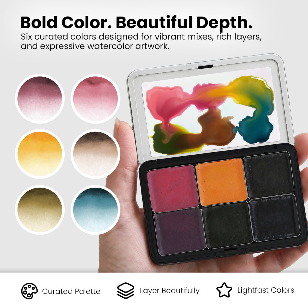 Watercolor Compact - Deep Muse
