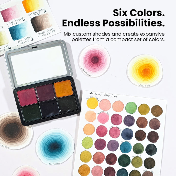 Watercolor Compact - Deep Muse