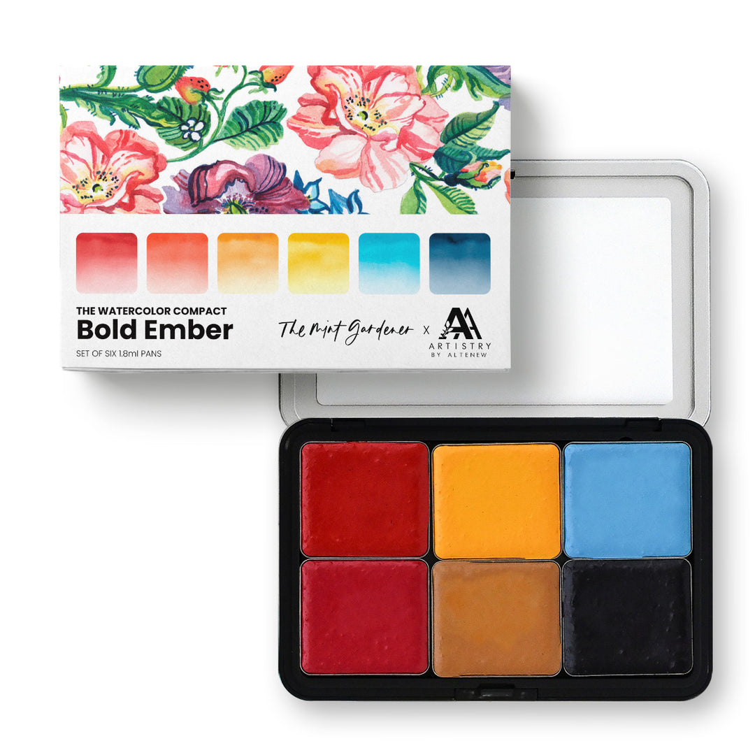 Watercolor Compact - Bold Ember - Altenew