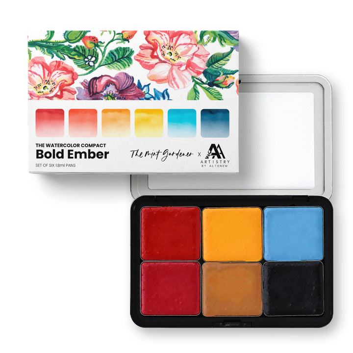 Watercolor Compact - Bold Ember - Altenew