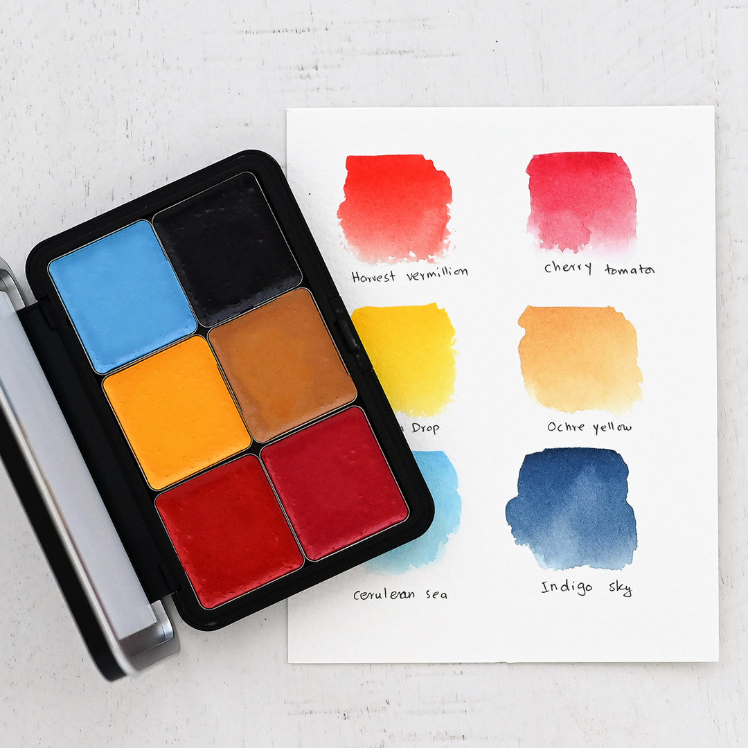 Watercolor Compact - Bold Ember - Altenew