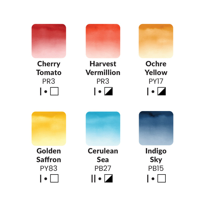 Watercolor Compact - Bold Ember - Altenew