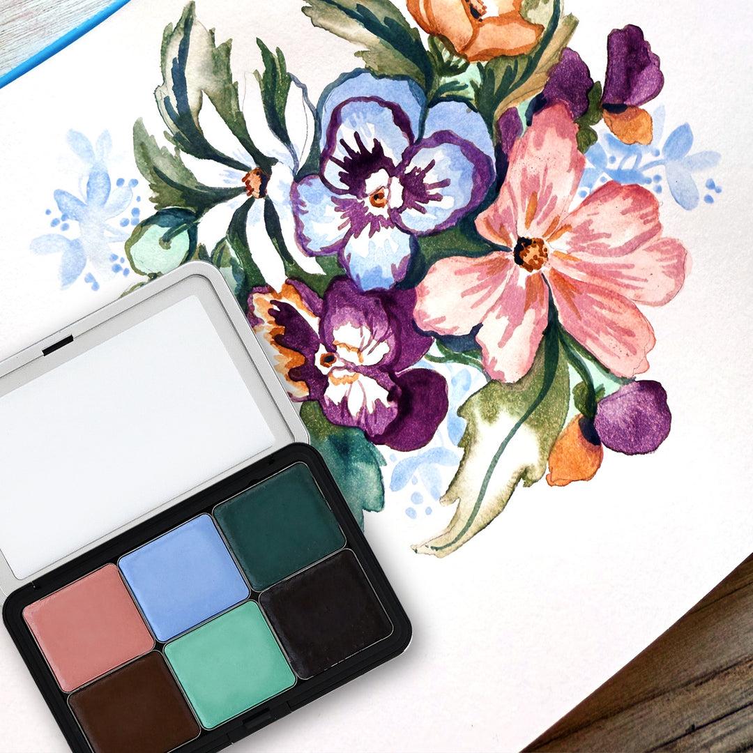 Watercolor Compact - Lush Terra - Altenew